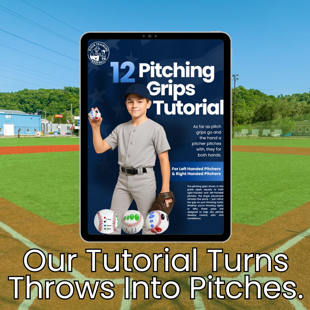 Educational eBook:"12 Pitching Grips Tutorial" (Value: $20)