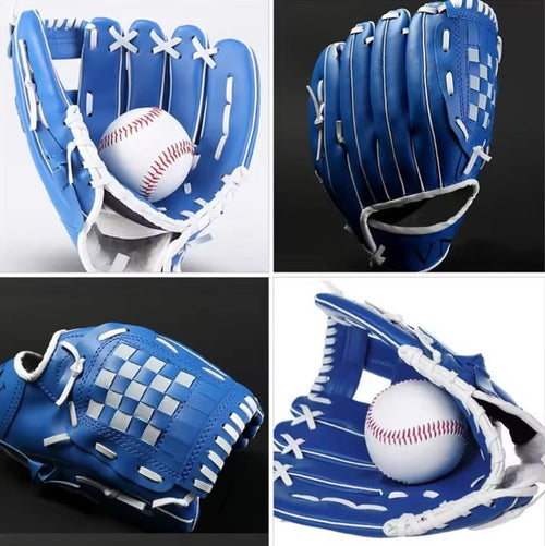 Blue Baseball / Softball Glove *Left Hand Wear (Right Throw)