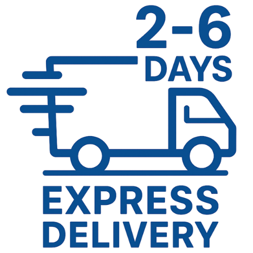 2–6 DAY ARRIVAL GUARANTEE