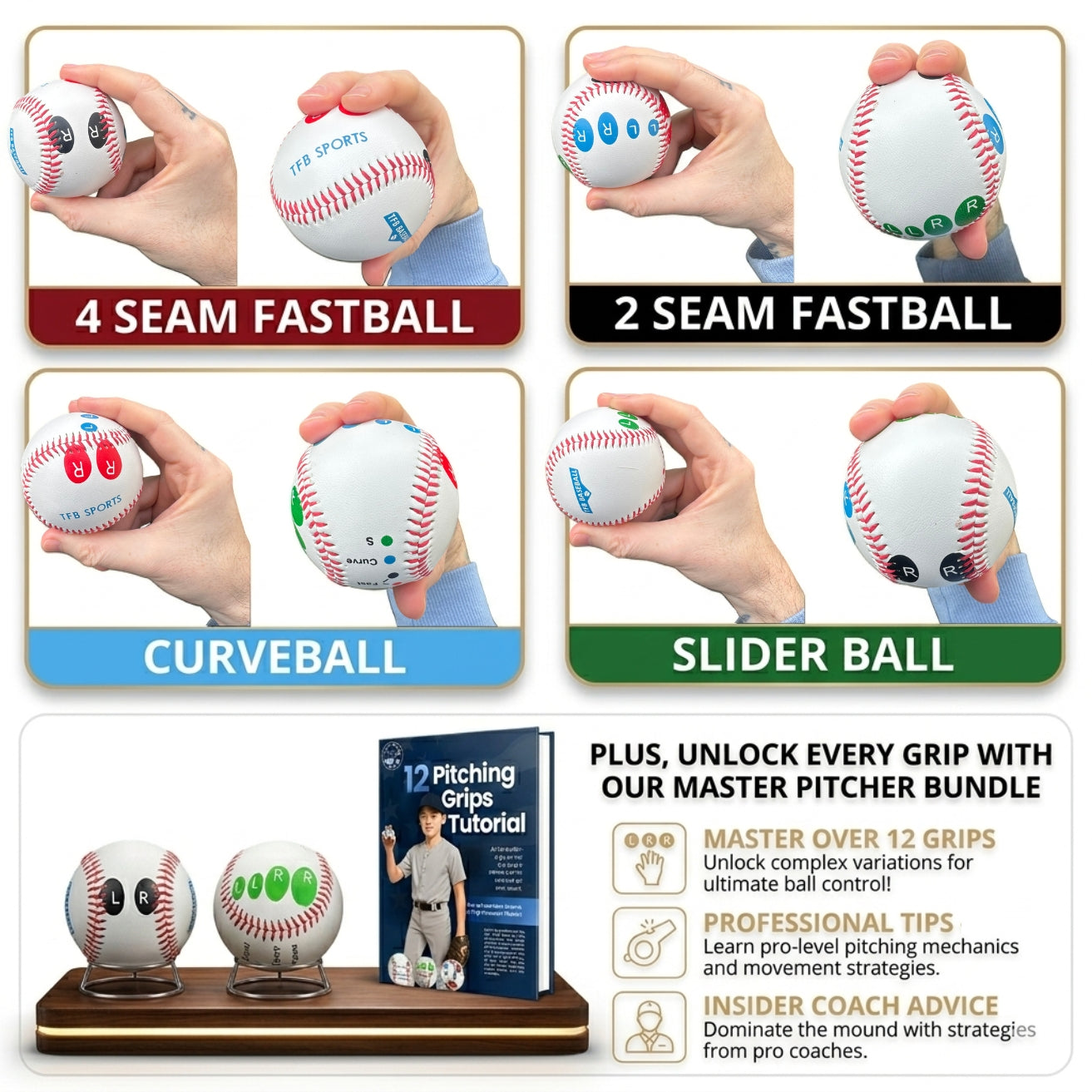 SOFT & SAFE PITCH TRAINING BASEBALL KIT™